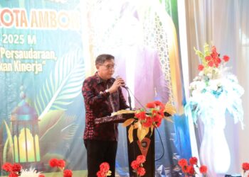 Halal Bihalal Pemkot Ambon, Walikota Ajak Pererat Persaudaraan dan Tingkatkan Kinerja