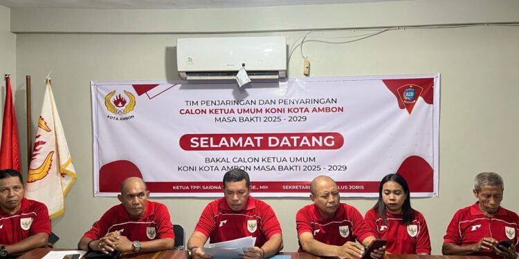 KONI Ambon Buka Seleksi Ketua Umum Periode 2025–2029, Musorkotlub Digelar Awal Mei