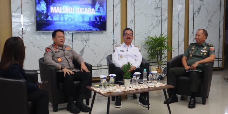 Ikut Talkshow, Gubernur dan Kodam XV Bahas Akar Konflik Pertingkaian di Maluku