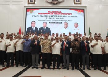Gubernur Maluku Minta KONI Bangkitkan Kembali Kejayaan Olahraga Daerah