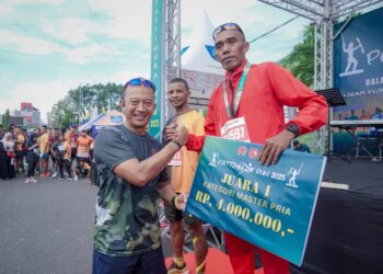 Pattimura Run 2025 Meriahkan HUT ke-68 Kodam XV/Pattimura, 1.150 Peserta Ramaikan Kota Ternate