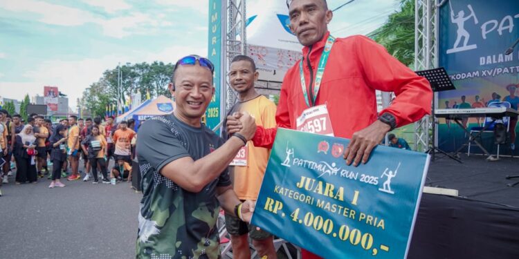 Pattimura Run 2025 Meriahkan HUT ke-68 Kodam XV/Pattimura, 1.150 Peserta Ramaikan Kota Ternate