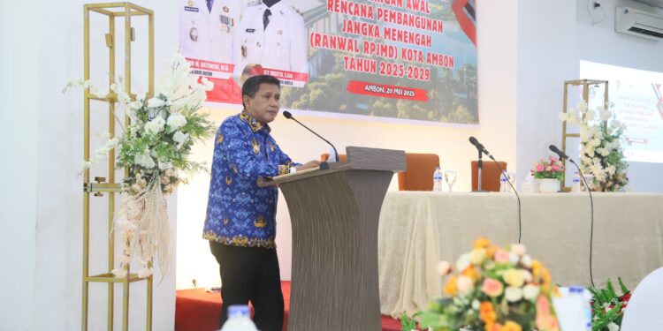 Walikota Ambon: RPJMD 2025-2029 Harus Jawab Tantangan dan Kebutuhan Masyarakat