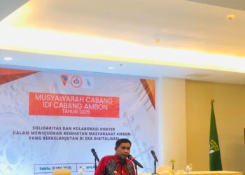 IDI Kota Ambon Gelar Musyawarah Tahun 2025, Walikota Ajak Dokter Bangun Solidaritas dan Kolaborasi