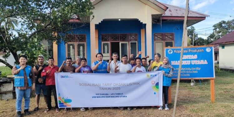 PLN ULP Daruba Sosialisasikan Tarif Dasar Listrik dan Struktur Tarif kepada Koperasi Produsen Ikan Lintas Malut