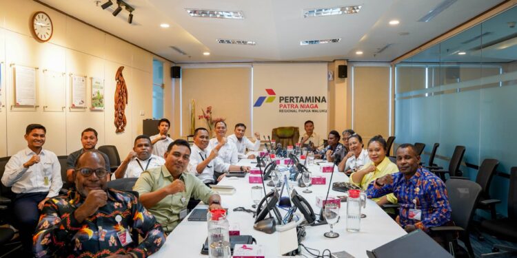 Pertamina Patra Niaga Regional Papua Maluku Bahas Distribusi BBM