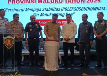Tingkatkan Sinergi Antar Pemangku Kepentingan, Kesbangpol Maluku Gelar Rakor