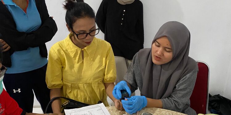 Puskesmas Belso Gelar Pemeriksaan Kesehatan dan Sosialisasi GP2SA di DPRD Ambon