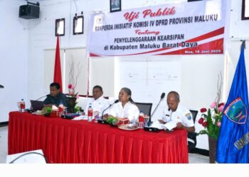 Komisi IV DPRD Maluku Uji Publik Ranperda Kearsipan di MBD