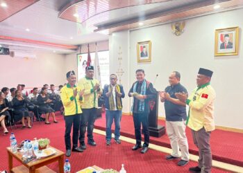 Walikota Ambon Lantik Pengurus Pemuda Katolik, Ajak Kolaborasi Bangun Kota