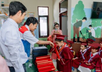 PAUD Darling Mitra Binaan CSR AFT Pattimura Berhasil Luluskan 32 Anak Negeri Laha