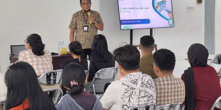 BPJS Kesehatan Berikan Kuliah Umum Kepada Mahasiswa Kedokteran Unpatti Ambon