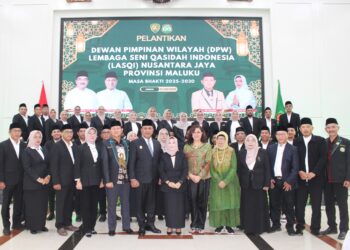 DPW LASQI Nusantara Jaya Masa Bhakti 2025-2030 Dilantik, Ini Arahan Wagub Maluku