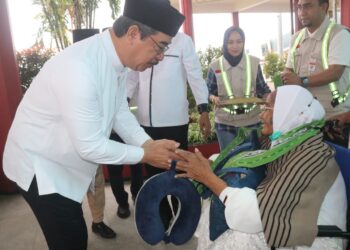 Gubernur Sambut 390 Jamaah Haji Asal Maluku