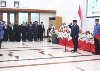 Wagub Pimpin Upacara Peringatan Hari Lahir Pancasila Dilingkup Pemprov Maluku