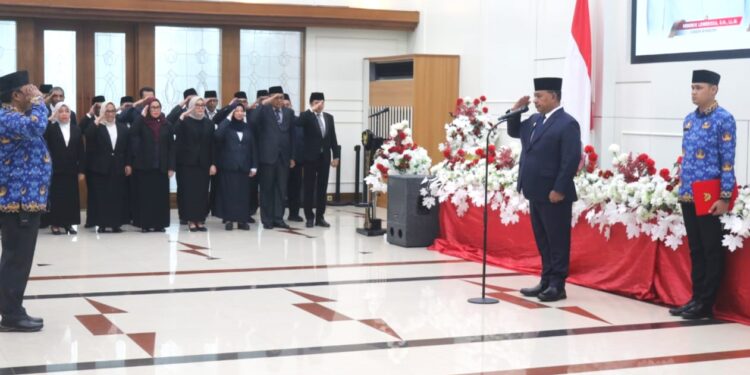 Wagub Pimpin Upacara Peringatan Hari Lahir Pancasila Dilingkup Pemprov Maluku