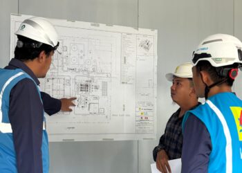 Perkuat Keandalan Pasokan Listrik, PLN UIW MMU Tinjau Kesiapan PLTMG Mamuya dan GI Mede