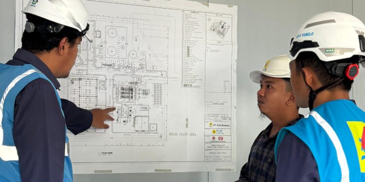 Perkuat Keandalan Pasokan Listrik, PLN UIW MMU Tinjau Kesiapan PLTMG Mamuya dan GI Mede