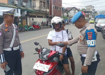 Operasi Simpatik, Polda Maluku Sosialisasi Pentingnya Aturan Lalulintas