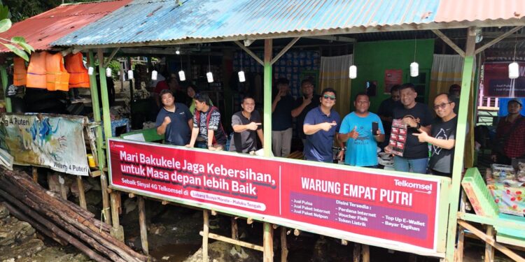 Telkomsel Hadirkan Jaringan 4G di Lubang Buaya Morella, Dukung Promosi Wisata Maluku
