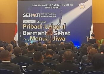 Walikota Ambon Ajak GBI Bermitra Bangun Kota Lewat Sidang Majelis Daerah