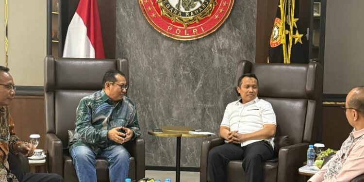 Ketua Umum SMSI Temui Kabaintelkam Polri, Bahas Profesionalisme Media Siber