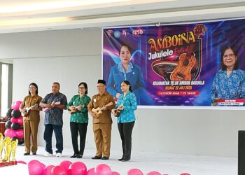 Lestarikan Musik Daerah, Pemkot Ambon Gelar Lomba Jukulele Anak di Kecamatan Baguala