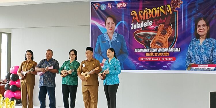 Lestarikan Musik Daerah, Pemkot Ambon Gelar Lomba Jukulele Anak di Kecamatan Baguala