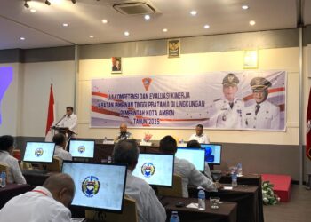 28 Pejabat Eselon II Lingkup Pemkot Ambon Ikut Uji Kompetensi dan Evaluasi Kinerja