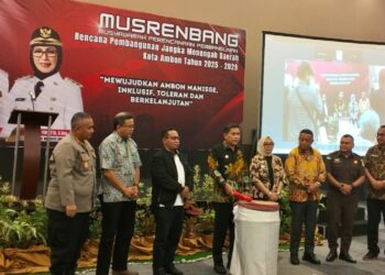 WaliKota Ambon Tekankan Visi “Ambon Manise Inklusif, Toleran, dan Berkelanjutan”