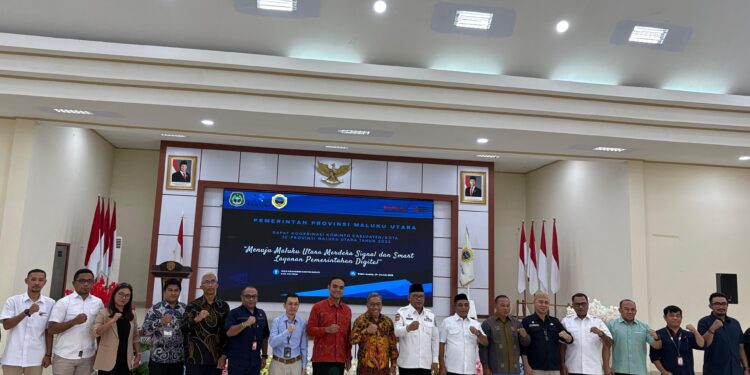 PLN UP3 Sofifi Dukung Akselerasi Transformasi Digital Maluku Utara dalam Rakor Kominfo 2025