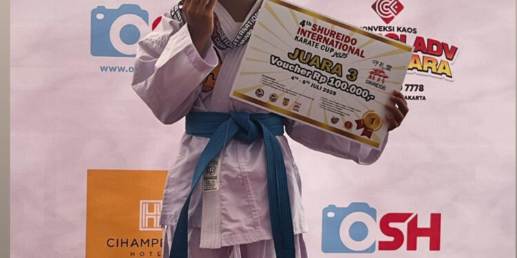 Atlet Cilik Maluku Raih Juara di 4th Shureido International Karate Cup 2025