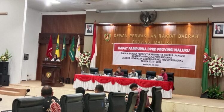 DPRD Maluku Bentuk Pansus RPJMD 2025–2029, Ketua Pansus Dijabat Noah Rumauw