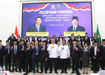 DPD IKAL Lemhanas Provinsi Maluku Dilantik