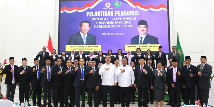 DPD IKAL Lemhanas Provinsi Maluku Dilantik