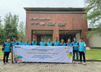 PLN UP3 Tobelo Sambungkan Listrik 113.200 VA ke Markas Yonif 822