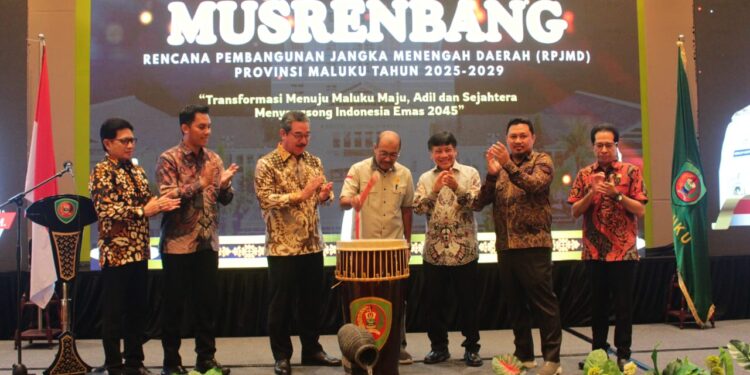 Gubernur Maluku Buka Musrenbang RPJMD 2025–2029, Usung Visi Transformasi Menuju Maluku Maju