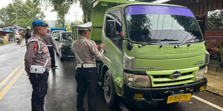 24 Pelanggar Terjaring Pada Hari Pertama Pelaksanaan Ops Patuh Salawaku 2025