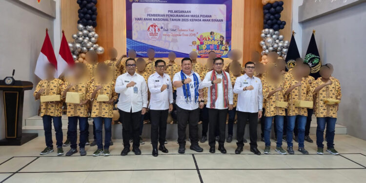 13 Anak Binaan LPKA Ambon Dapat Remisi di Peringatan HAN 2025