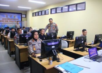 Personel Polda Maluku dan Polres Jajaran Ikut Tes CAT Bahasa Inggris, Raih Beasiswa S2 LPDP