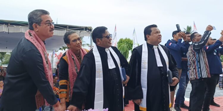 Hadiri Pentahbisan Gereja Lywan Soru Jemaat GPM Watidal KKT, Ini Kata Gubernur Maluku