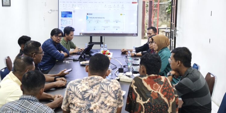 PLN UIW MMU Bersama Pemkot Ambon Validasi Data PJU, Dukung Program Meterisasi Nasional