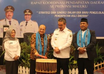 Gubernur Buka Rakor Pendapatan se-Provinsi Maluku