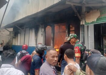 Kebakaran di Batumerah Ambon, Tujuh Rumah dan Dua Unit Sepeda Motor Ludes Terbakar