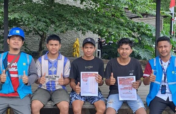 Momen Kemerdekaan, PLN UP3 Ambon Turun Langsung Sosialisasi Diskon Tambah Daya 50% ke Warga