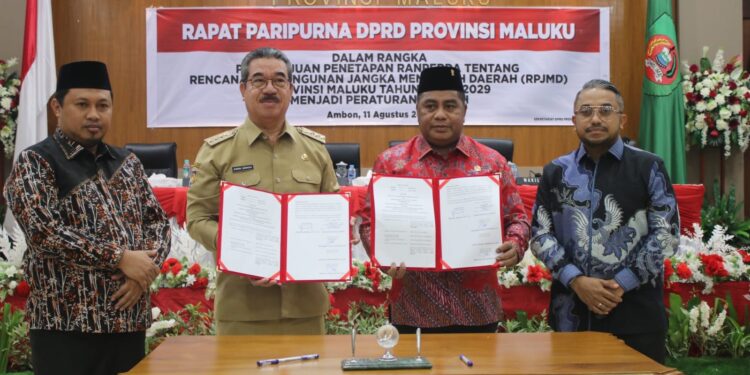 DPRD Maluku Setujui Ranperda RPJMD 2025–2029, Benhur Watubun: Langkah Strategis Hadapi Perubahan