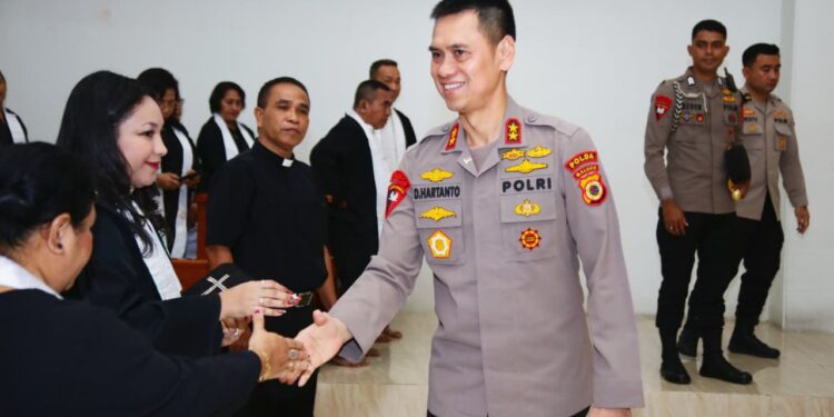 Kapolda Maluku Safari Kamtibmas di Gereja GPM Silo