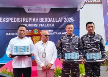 BI dan TNI AL Gelar Ekspedisi Rupiah Berdaulat 2025 di Maluku, Bawa Uang 5 Milyar Layak Edar