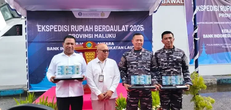BI dan TNI AL Gelar Ekspedisi Rupiah Berdaulat 2025 di Maluku, Bawa Uang 5 Milyar Layak Edar