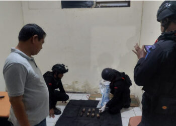 Polda Maluku Musnahkan 11 Bom Rakitan Dari Masyarakat